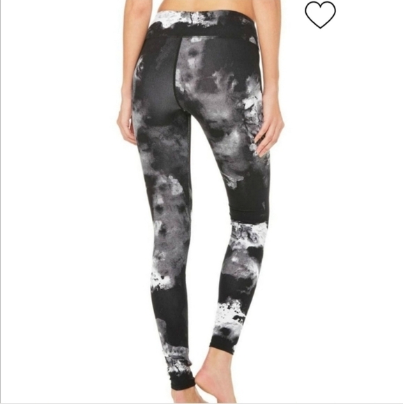 Women's ALO Yoga Airbrush Print Active Leggings Size Small - Picture 2 of 9